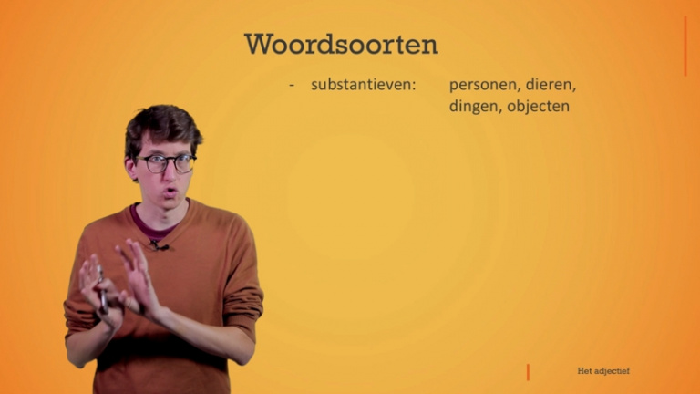 Woordsoorten: het adjectief algemeen