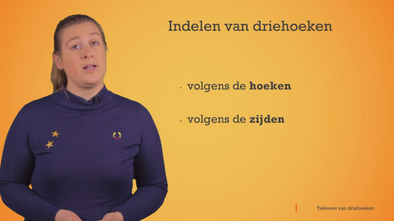 Driehoeken tekenen