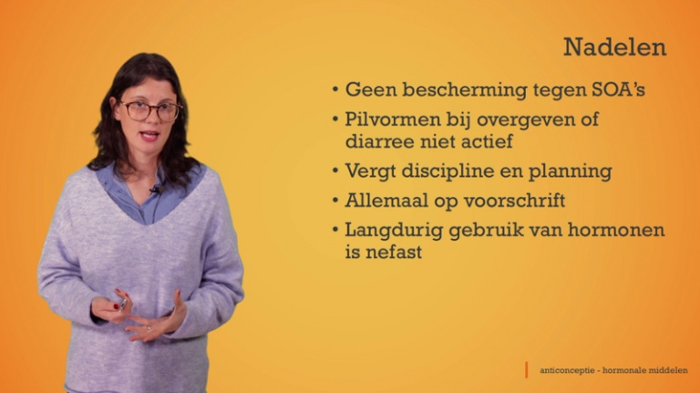 Anticonceptie: nadelen van hormonale anticonceptie