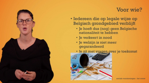 Video Het OCMW: info en doelpubliek - Mens & samenleving 1ste graad A